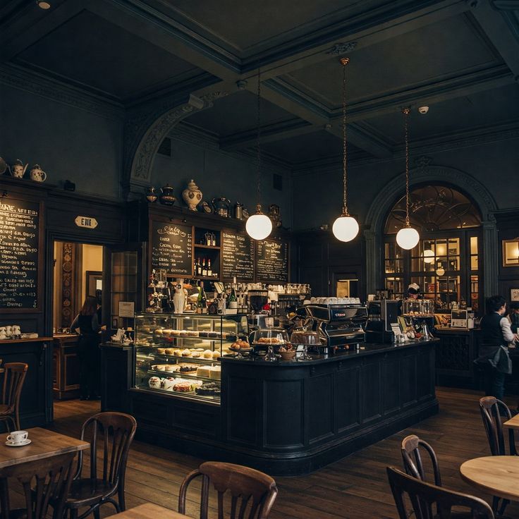 victorian coffee house